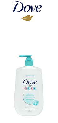 Dove Baby Sensitive Skin & Tear Free Wash & Shampoo