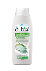 St. Ives® Renew & Purify Sea Salt & Pacific Kelp Exfoliating Body Wash