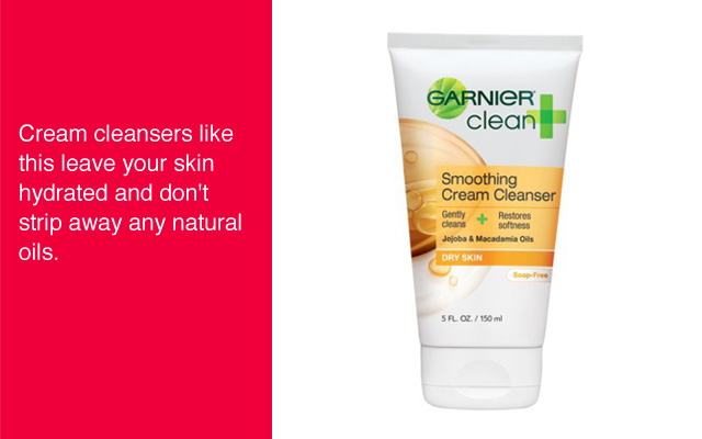 Garnier Clean + Smoothing Cream Cleanser